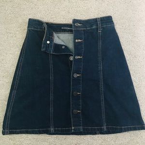 Brandy Melville Jean Skirt